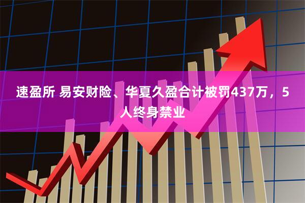 速盈所 易安财险、华夏久盈合计被罚437万，5人终身禁业