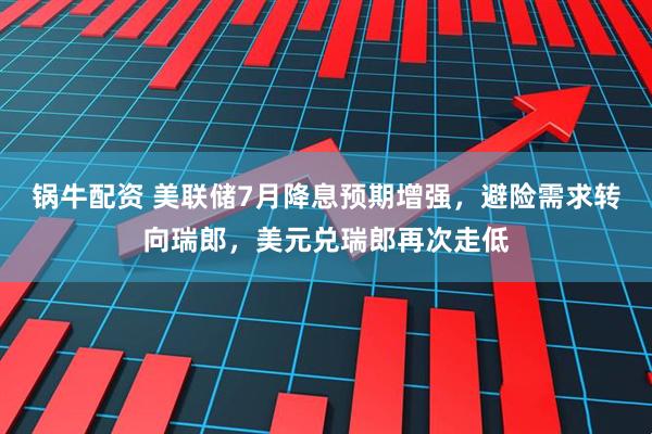锅牛配资 美联储7月降息预期增强，避险需求转向瑞郎，美元兑瑞郎再次走低