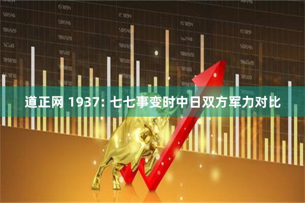道正网 1937: 七七事变时中日双方军力对比