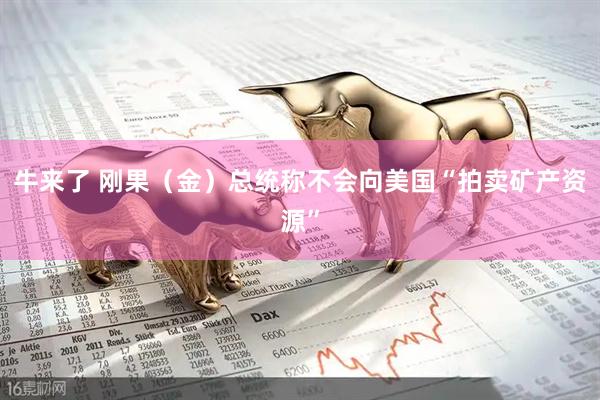 牛来了 刚果（金）总统称不会向美国“拍卖矿产资源”