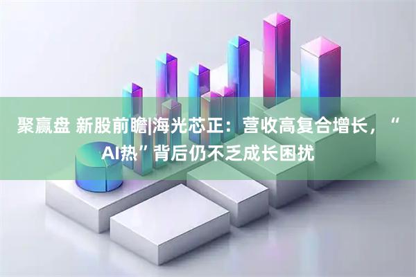 聚赢盘 新股前瞻|海光芯正：营收高复合增长，“AI热”背后仍不乏成长困扰